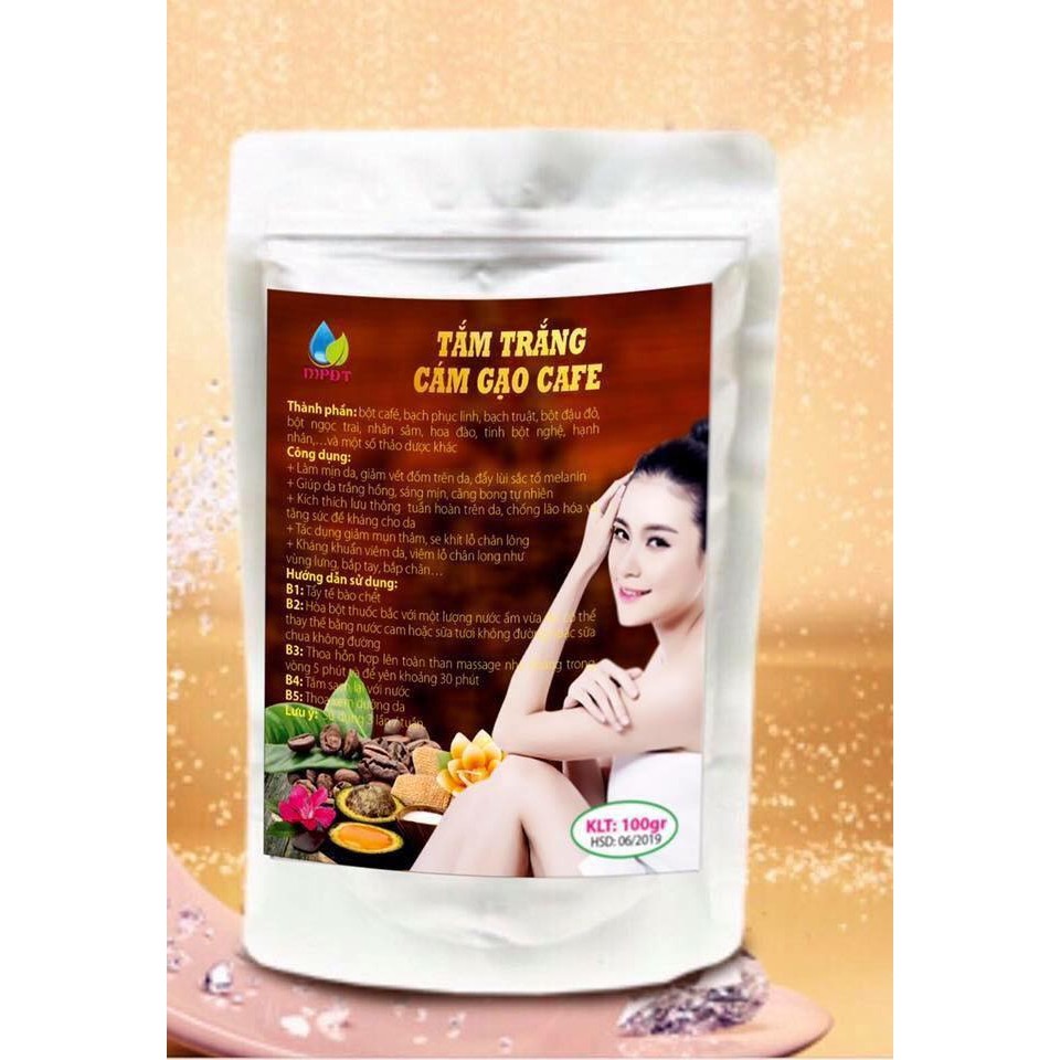 Tắm trắng cà phê