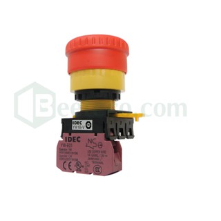 YW1B-V4E : Nút nhấn khẩn Idec phi 22 YW1B