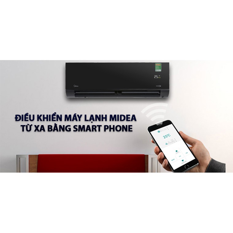 Miễn phí công lắp đặt - Điều Hòa Midea MSVP-13CRDN1 Inverter Wifi 12000BTU Giá 11.490.000đ