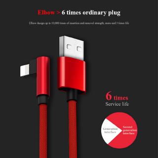 Cáp Sạc Nhanh Chữ L Cho Iphone Ipad X 6 6s 7 8 5 Se