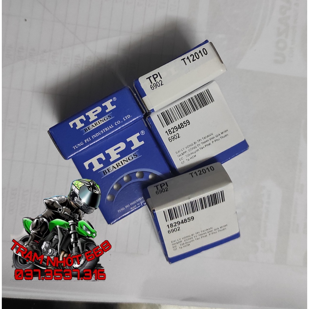 VÒNG BI CHÍNH HÃNG TPI 6902  GIÁ LẺ TỪNG VÒNG