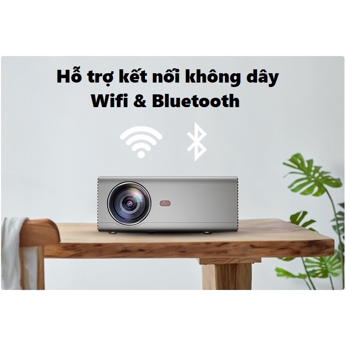 Máy chiếu HD RD825 kết nối không dây với điện thoại, máy tính hỗ trợ tiếng Việt - Projector RD825