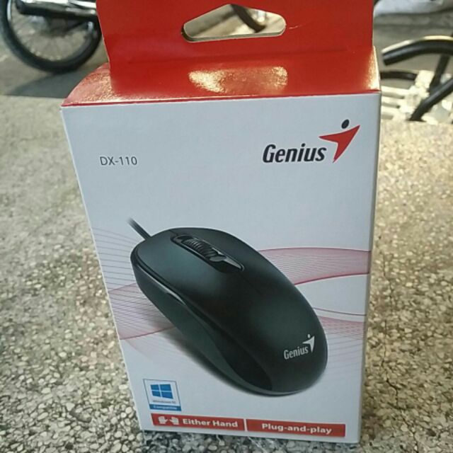 Chuột quang Genius Mouse DX110 / DX120 (Đen)