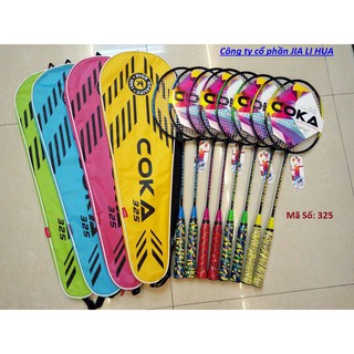 BỘ 2 CÂY VỢT CẦU LÔNG COKA 325