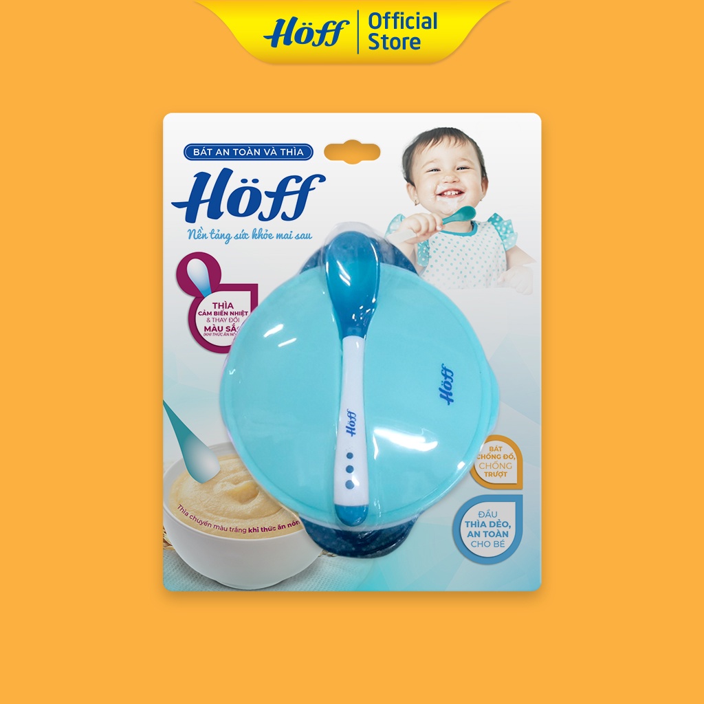 - Bát an toàn & thìa cảm biến nhiệt Hoff
