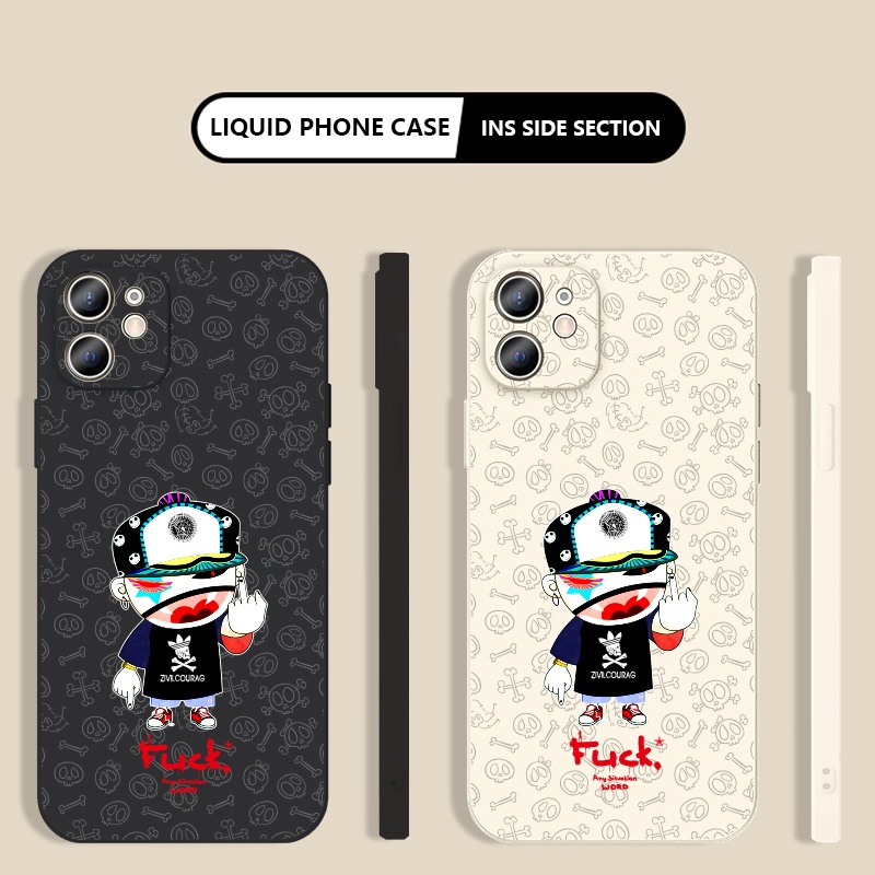 Ốp Điện Thoại Viền Dọc Kèm Dây Đeo Cho iPhone 11 12 13pro MAX 7plus 8plus XS MAX XR 6plus 7G 8G SE 11PRO