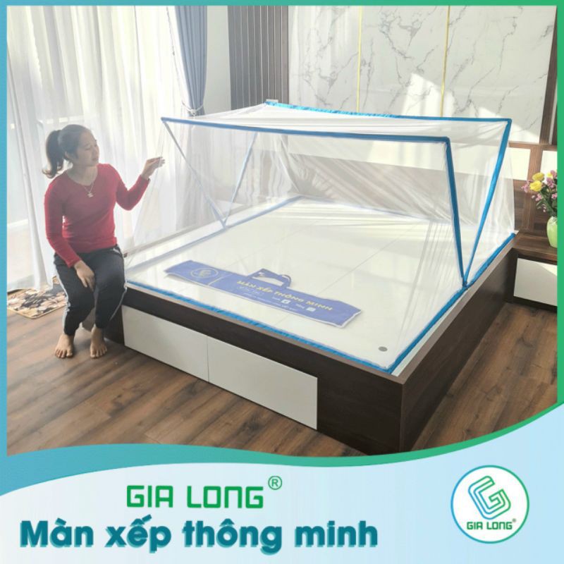 Màn Lưới Chống Muỗi Gấp Gọn, Mùng Màn Gấp Gọn Thông Minh Dành Cho Trẻ Em Và Người Lớn