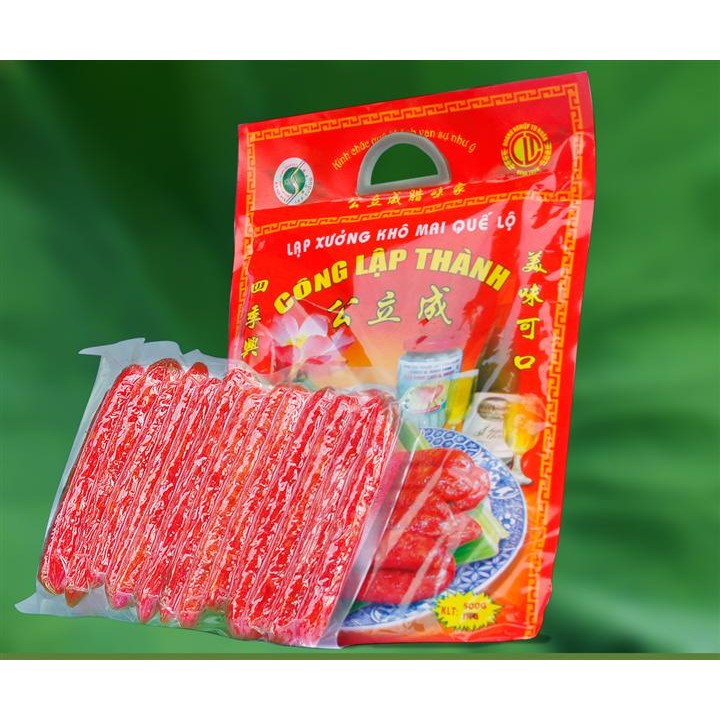 Lạp Xưởng Heo Khô (500g/Bọc)