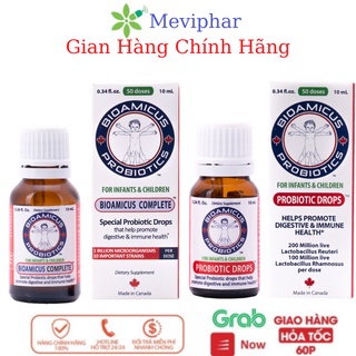 Bioamicus probiotic drops - men vi sinh giúp bé ăn ngon hơn, ngủ ngon hơn - canada