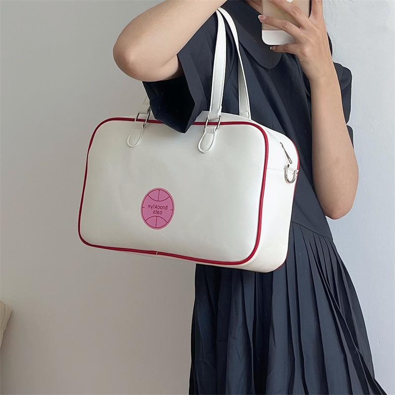 Túi Đeo Vai Cỡ Lớn In Họa Tiết Bóng Chày Thời Trang Cho Nữ