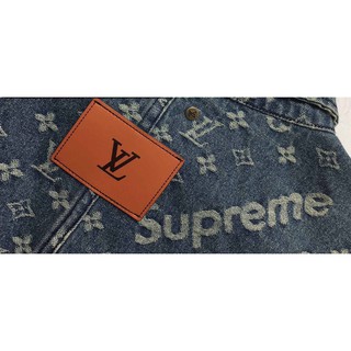 Áo SUPREME x LV Denim Jacket
