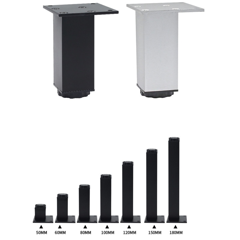 Chân Bàn Ghế Sofa Bằng Kim Loại Có Thể Điều Chỉnh Độ Cao