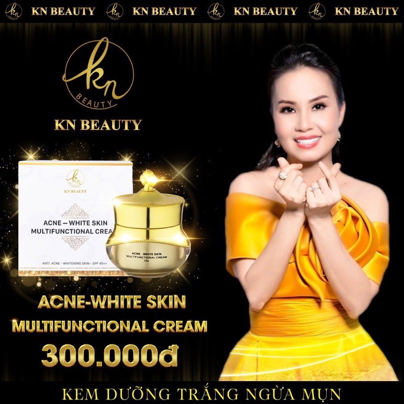 Kem Face Ngừa Mụn Trắng Da KN Beauty