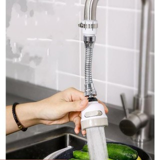 ❤️ VÒI NƯỚC RỬA BÁT INOX TĂNG ÁP XOAY 360 ĐỘ ( Áp suất nước rất mạnh 3 CHẾ ĐỘ XẢ) - Tặng LAU BẾP ĐA NĂNG! 206797 [SKM]