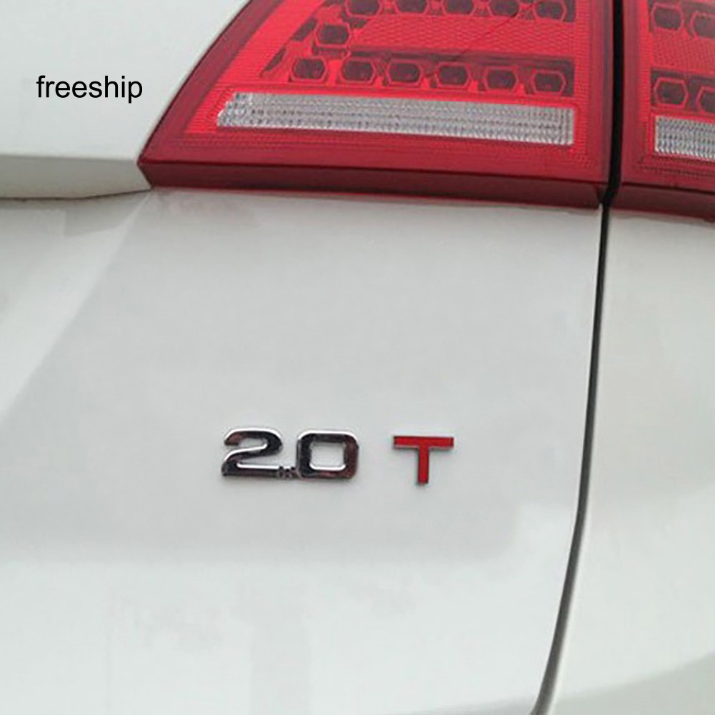 Miếng Dán Logo 3d Bằng Kim Loại Trang Trí Xe Hơi 1.6 1.8 2.0 3.0