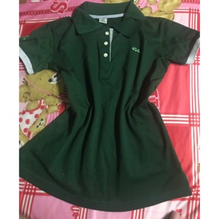 Áo cá sấu trơn nữ