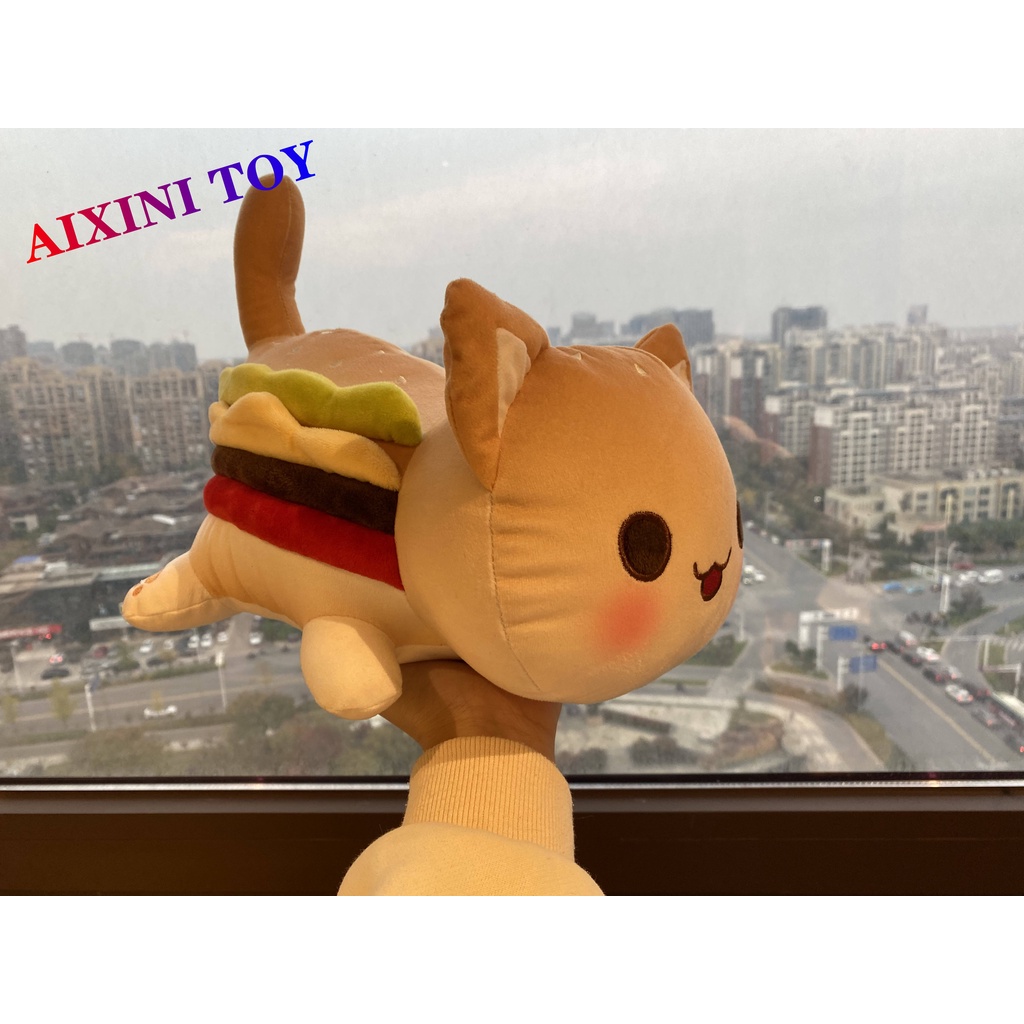 Thú Nhồi Bông Hình Mèo Aphmau Meows 28cm Làm Quà Giáng Sinh