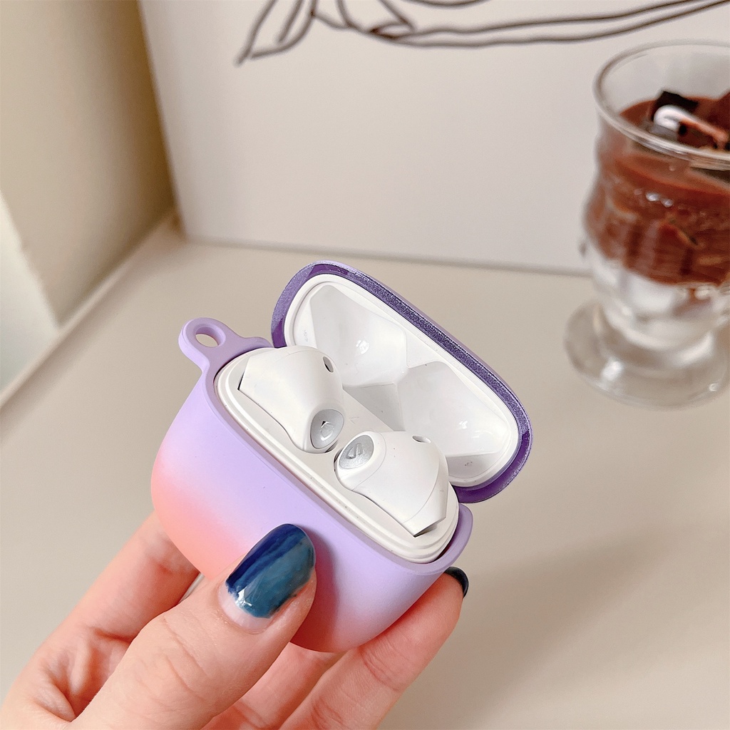 Vỏ Bảo Vệ Hộp Sạc Tai Nghe Bluetooth Không Dây SoundPeats Air3 Màu Gradient Chống Sốc