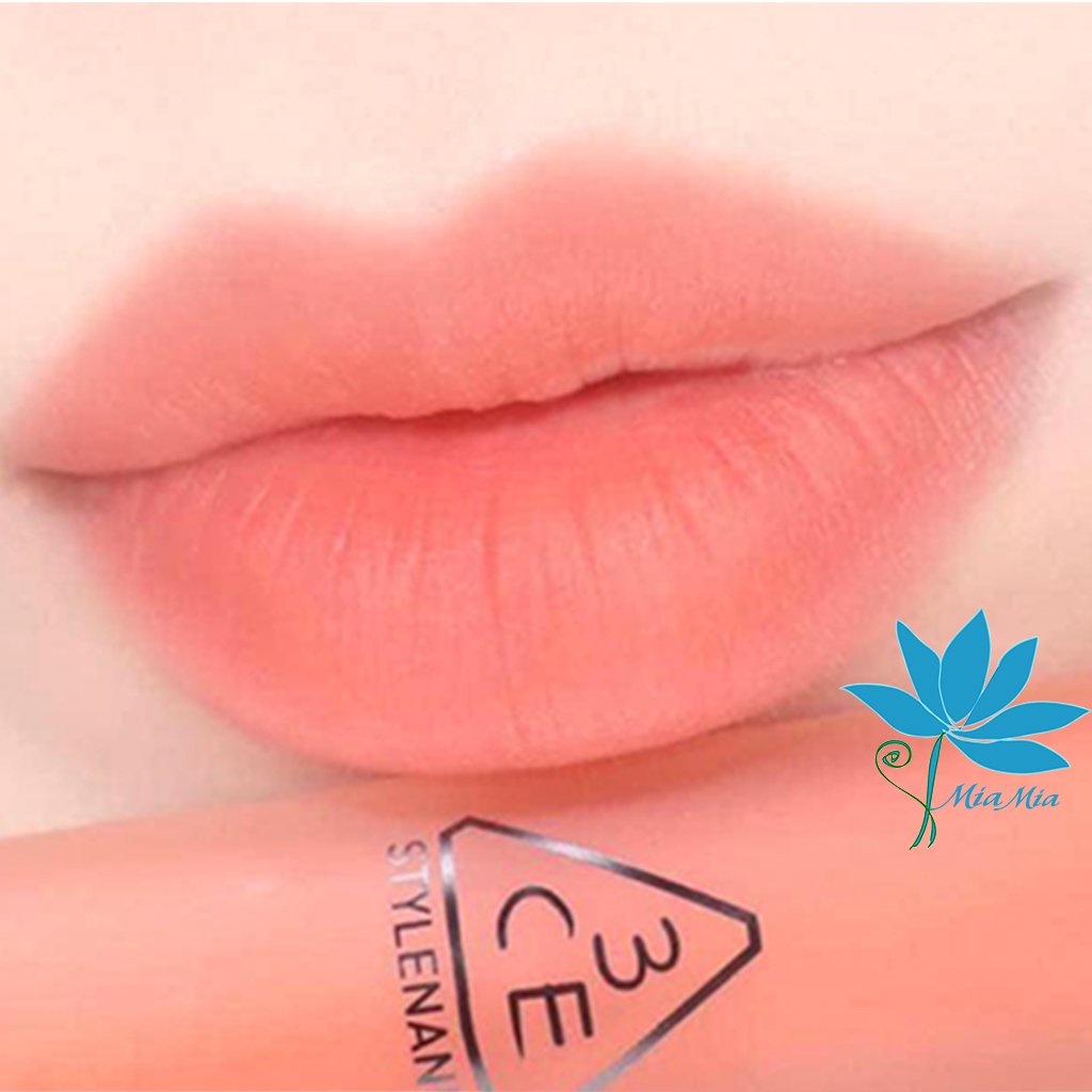 Son 3CE Blur Water Tint MORE PEACH  - MÀU CAM ĐÀO BỀN MÀU LÂU TRÔI