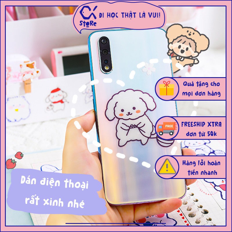 Sticker hoạt hình chống nước Cá store dùng để trang trí, làm quà tặng