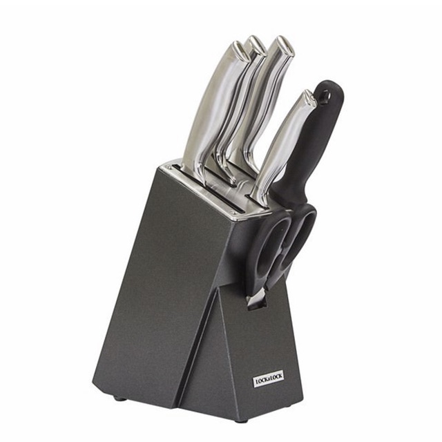 Bộ Dao 7 Món Lock&Lock CKK301 - Đen