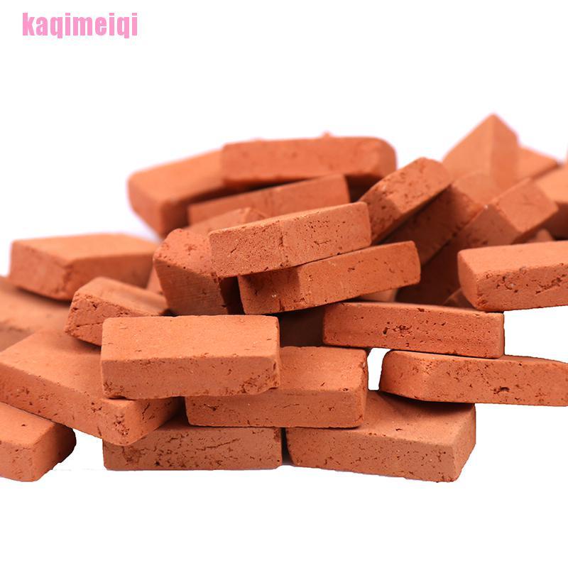 Set 50 Mô Hình Gạch Mini 1 / 16 Dùng Để Trang Trí Tiểu Cảnh