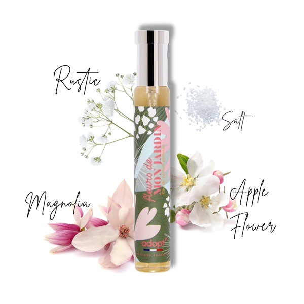 Nước hoa nữ thơm lâu nước hoa chính hãng Pháp Adopt hương thơm ngọt ngào kiêu sa FLEURS DE MON JARDIN 30ml