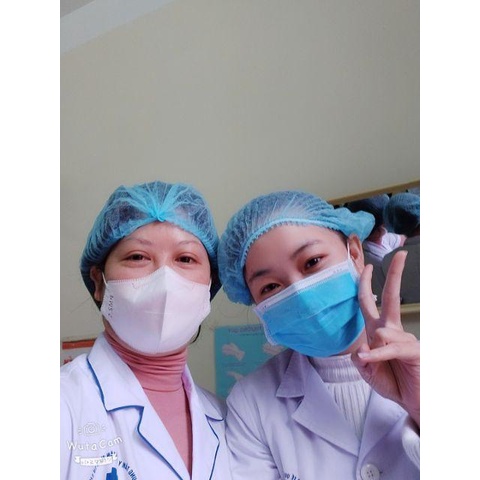 Mũ trùm đầu y tế bịch 100c dùng 1 lần tiện lợi
