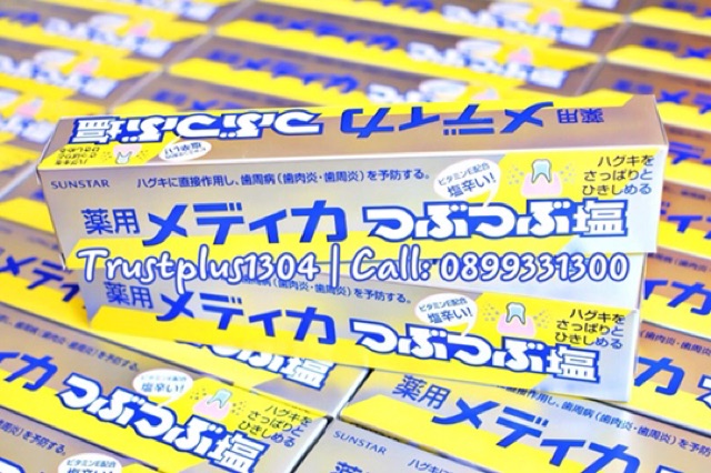 KEM ĐÁNH RĂNG MUỐI SUNSTAR