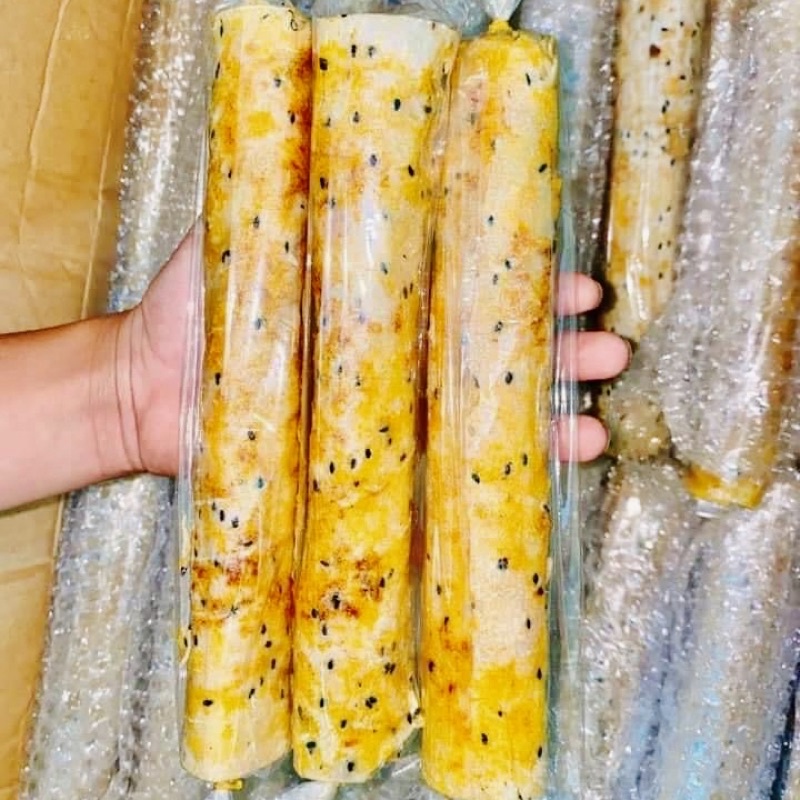 Bánh tráng nướng cuộn 4 loại nhânsiêu ngon