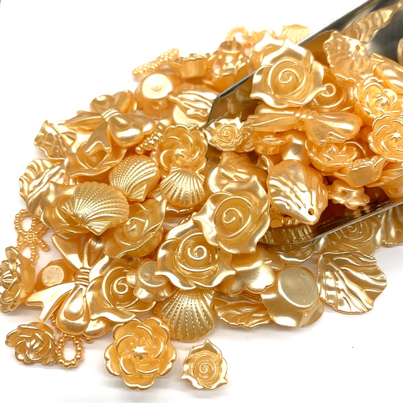 20g Hạt Không Đối Xứng Nhiều Màu Sắc Dùng Làm Trang Sức Thủ Công