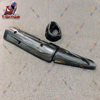 Ốp pô exciter 150 cacbon ms1184