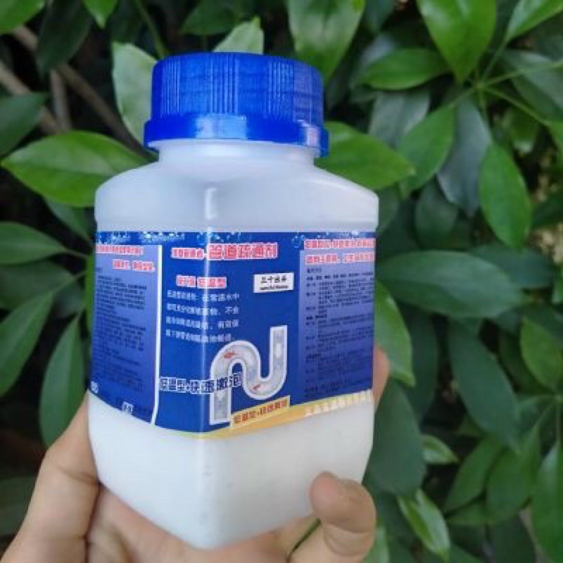 Bột thông tắc cống đa năng lọ vuông 268g,bột thông ống nước,bồn cầu cực mạnh,tongkhominhnguyen