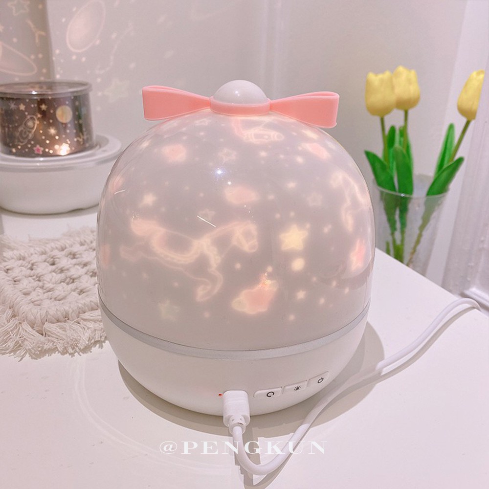 Đèn led Tạo Hiệu Ứng Bầu Trời Đầy Sao/ Đại Dương Có Thể Xoay Được Đa Năng Làm Quà Tặng Sinh Nhật