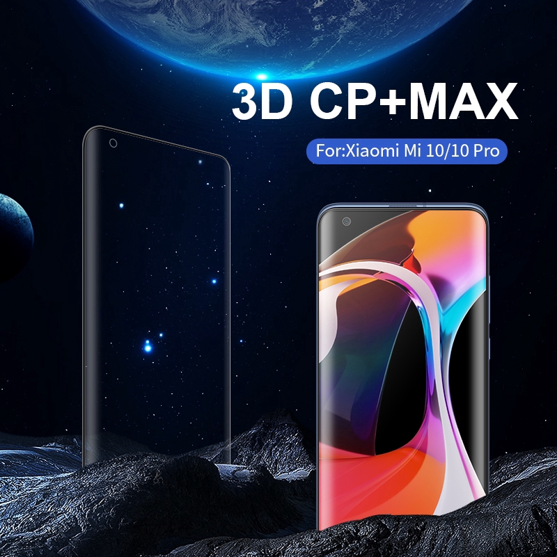 Kính Cường Lực Điện Thoại NILLKIN Cho Xiaomi Mi 10/Mi 10 Pro 5g/Mi 10 Ultra Cp + Max 3D