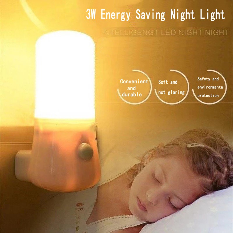 Đèn ngủ tiết kiệm năng lượng kiểu dáng độc đáo tiện dụng
