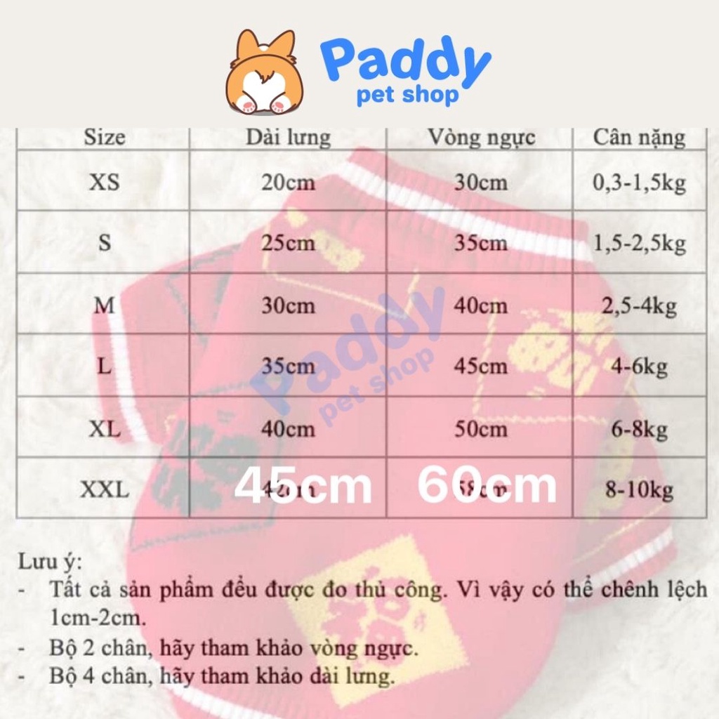 Áo Dài Tết Cho Chó Mèo Vải Lụa Kèm Quần Rời