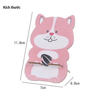 Giá đỡ điện thoại gỗ hình thú