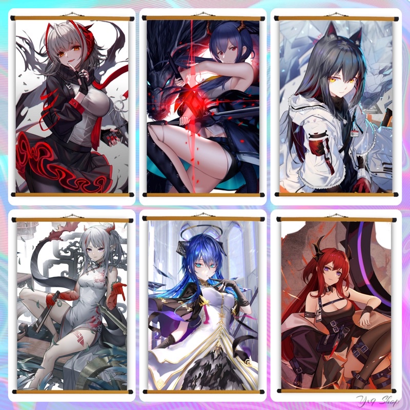 Poster Vải Game Arknights