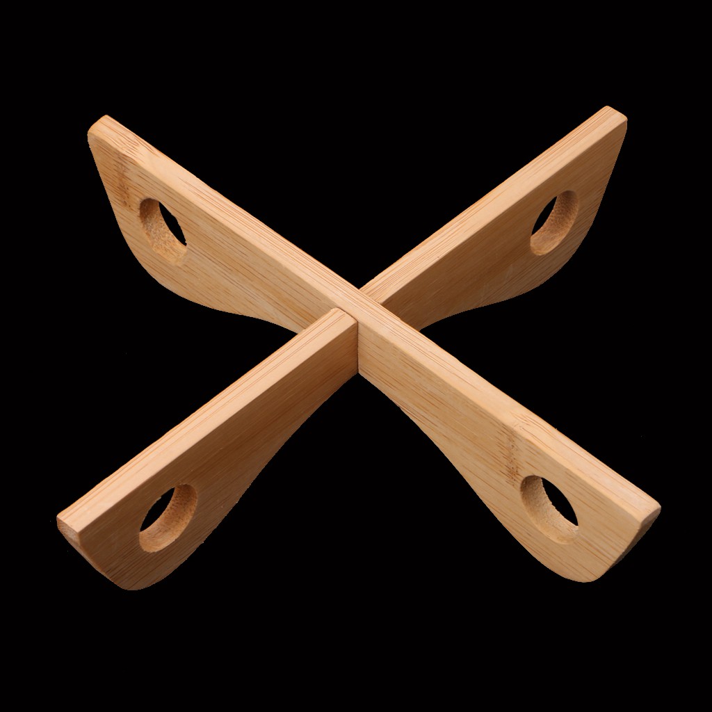 Giá để nồi bằng tre sáng tạo | BigBuy360 - bigbuy360.vn