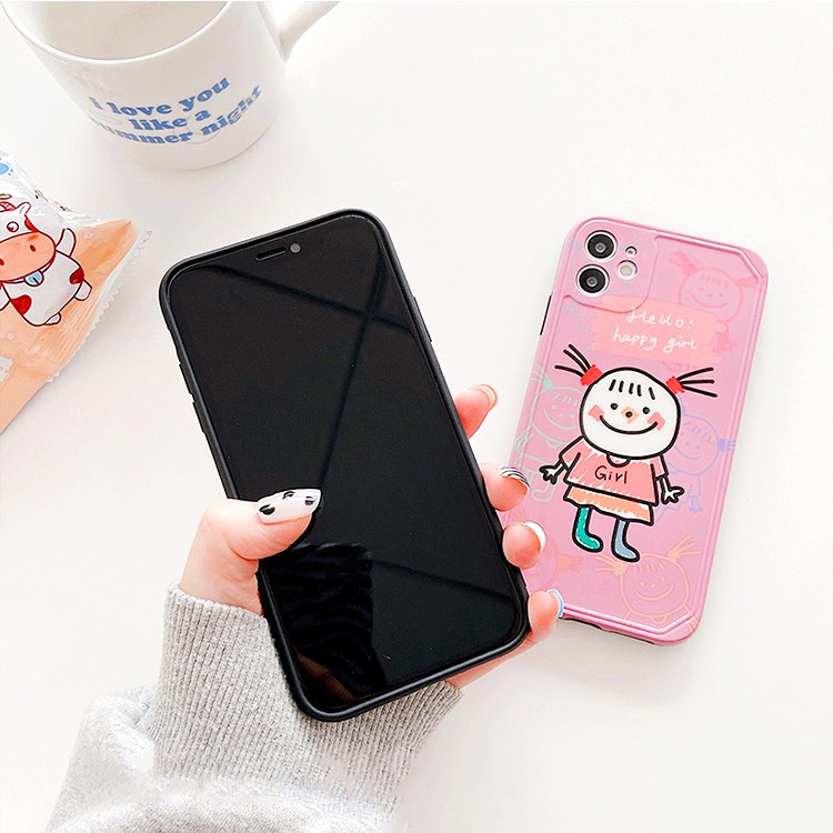 Ốp lưng iphone Little Couple IMD dày dặn viền nổi 5/5s/6/6plus/6s/6splus/7/7plus/8/8plus/x/xs/11/12/pro/max/plus/promax | BigBuy360 - bigbuy360.vn