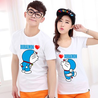 ÁO THUN CẶP DOREMON NGỘ NGHĨNH