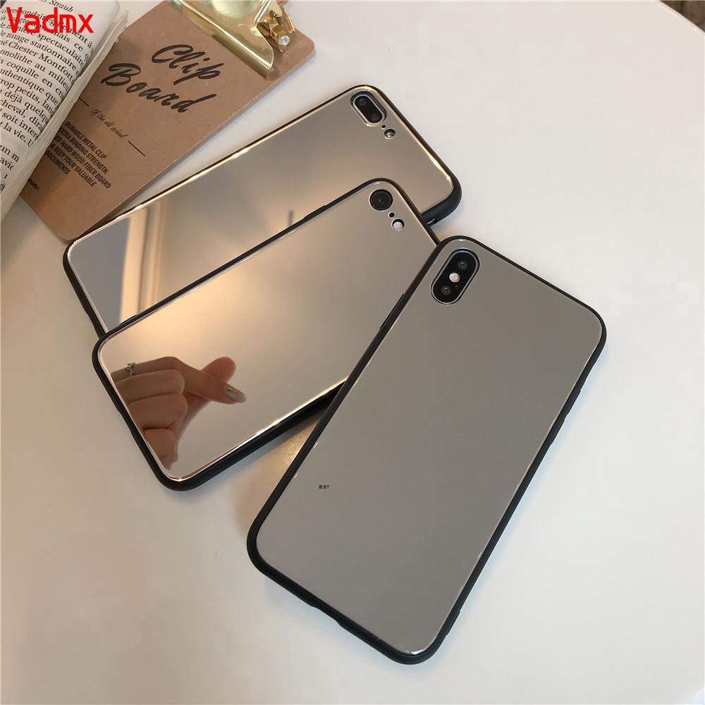 Ốp điện thoại silicone TPU mềm mặt mạ gương sáng bóng cho Samsung Galaxy A30 A20 A20S A20E A10S A10E A10 M10