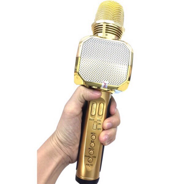 [Model 2020] Mic hát Karaoke bluetooth mẫu cao cấp chính hãng SDRD Magic SD-10