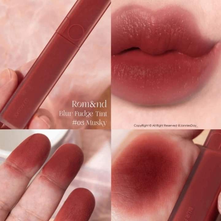 Son Kem Romand Blur Fudge Tint Lỳ Mịn Môi - Kim Quyên Cosmetics