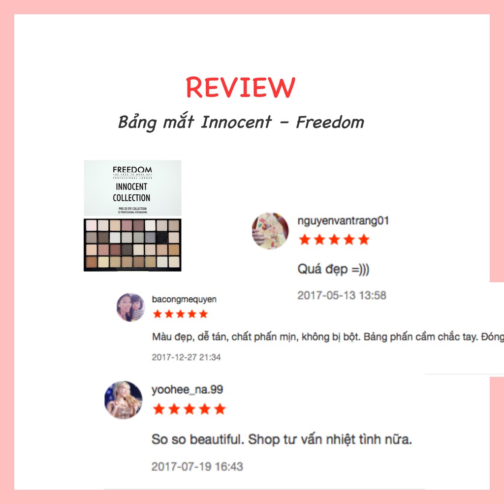 Bảng mắt Freedom innocent | BigBuy360 - bigbuy360.vn