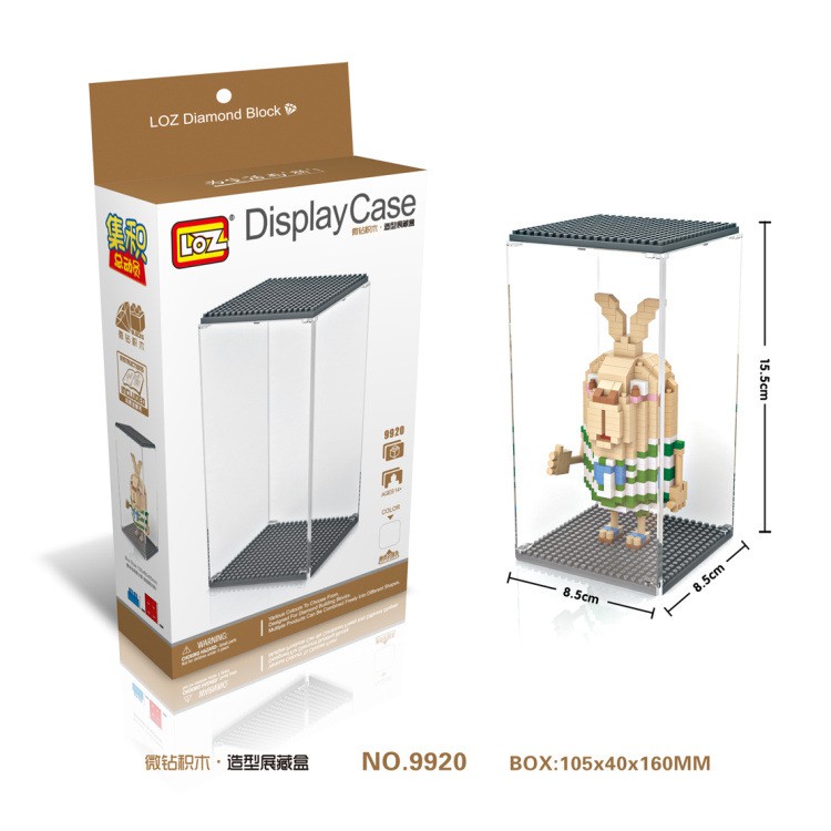 BILEGOX Hộp trưng bày lego nano block LOZ-9920 NLG0049