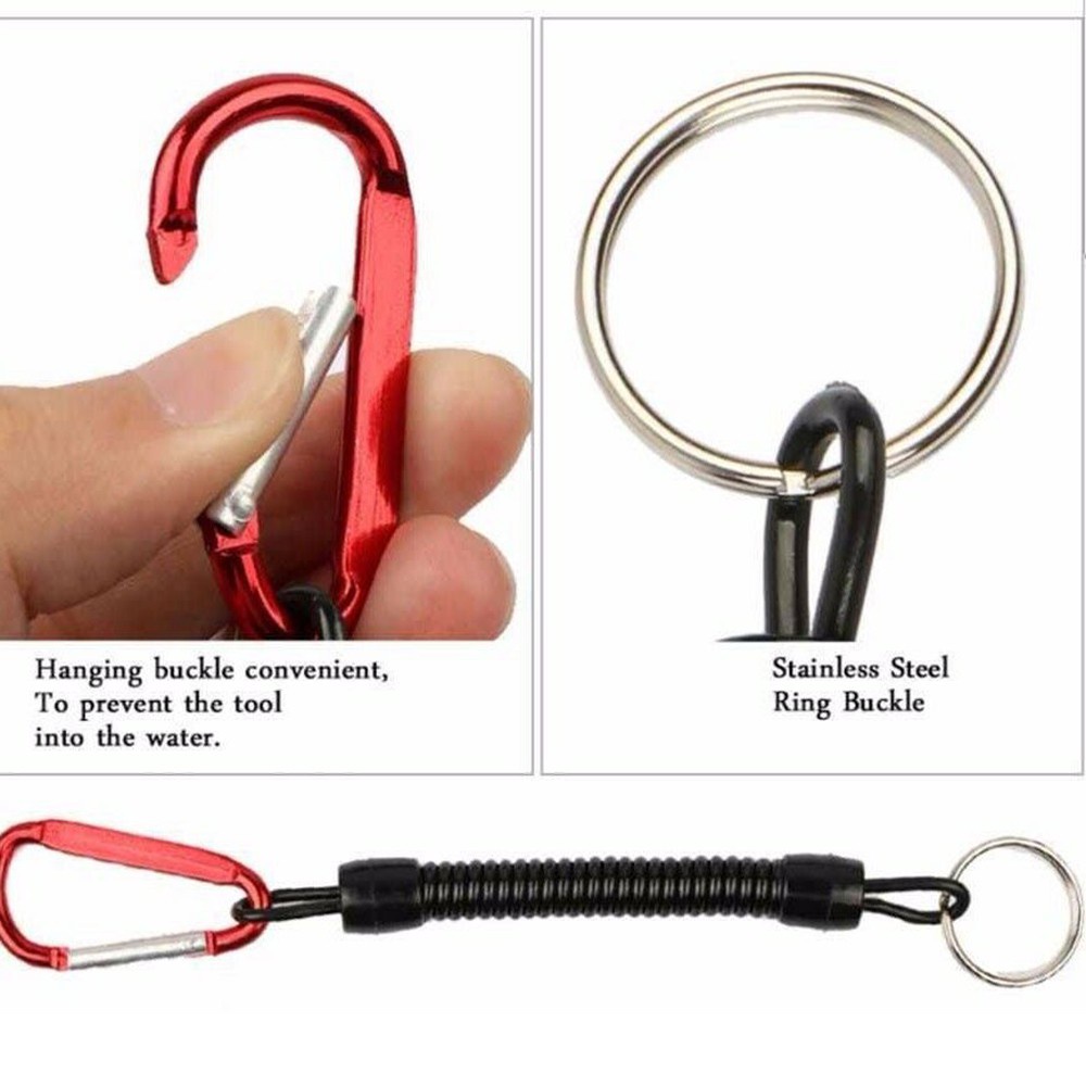 MUVAKO Kìm Dây Câu Cá Bằng Thép Nhiều Màu Sắc Tiện Dụng