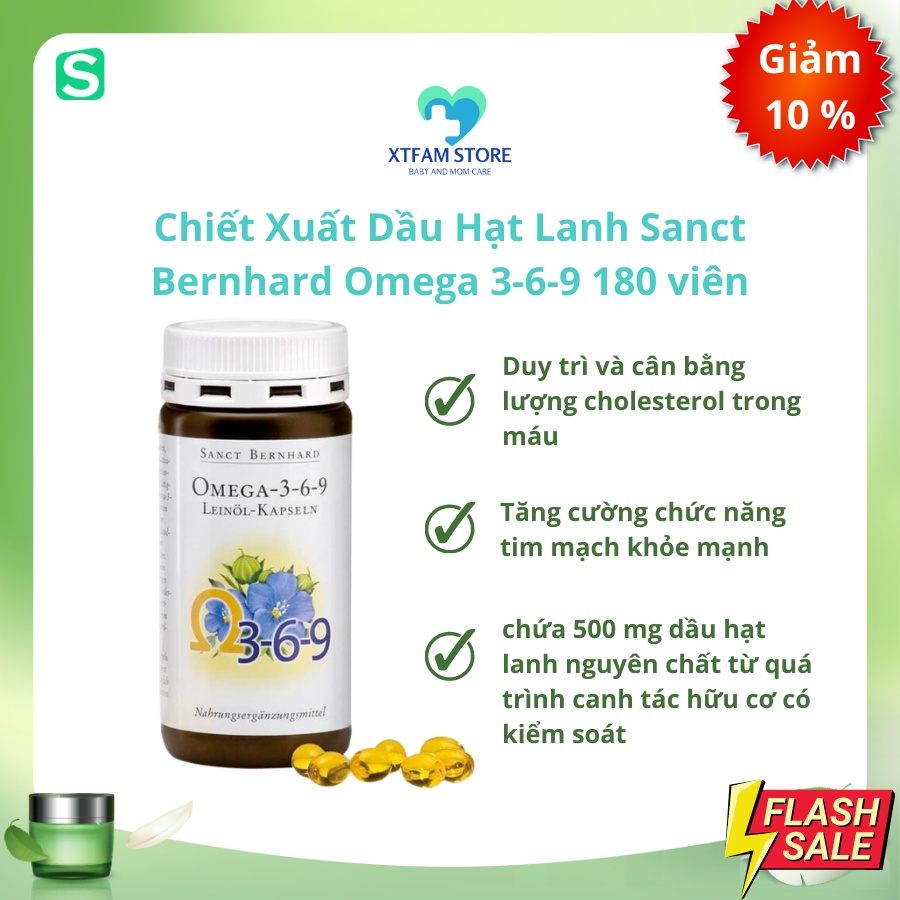 Omega 369 Stanct Đức Lọ 180 Viên