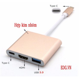 Cáp chuyển USB Type-C sang HDMI và USB